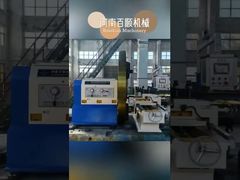 Flanş Uç Yüzey İşleme Yüz Torna Makinesi