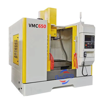 Vmc Cnc freze makinesi Dikey Dönüş Merkezi 3 Eksen Otomatik Yüksek Hassasiyet