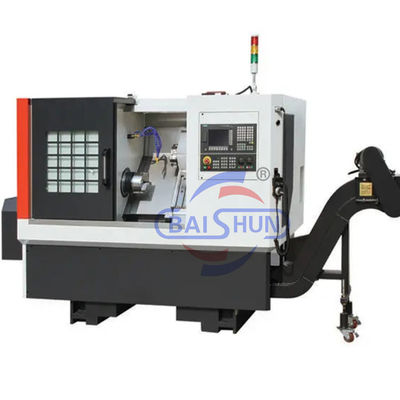 TCK40 Yatay Otomatik Turret Eğri Yatak CNC Dönüştürme Makinesi