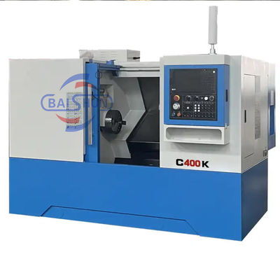 Yatay Eğimli Yatak CNC Döner Makinesi Metal Dönüşüm Merkezi