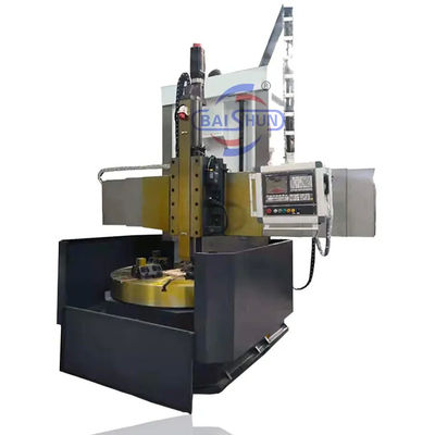 Tek Sütunlu CNC Dikey Döner Makinesi Sıkıcı Büyük Delikli Atc Cnc Vtl Makinesi