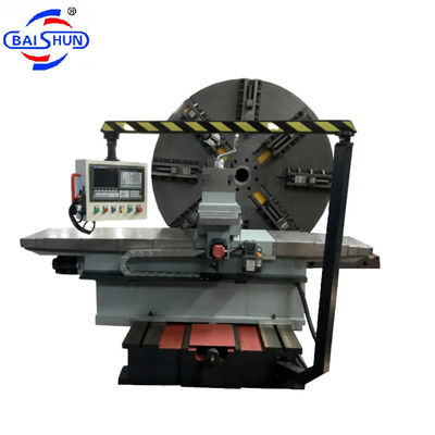 C6025 Flanges Diskleri Dönüştürmek İçin Yüz Dönüştürme Makinesi