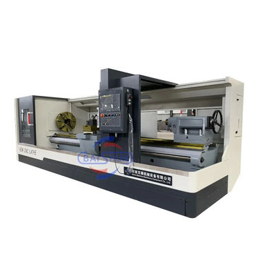 Sert Kılavuz Çubuk Boru 52mm Yatay Yatak Cnc Dönüştürme Makinesi