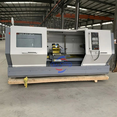 2 Eksenli Otomatik CNC Dönüştürme Makinesi GSK Araçlar Düz Yatak