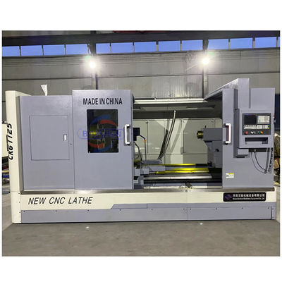 CK61125 Düz yataklı CNC Lathe Yatay Otomatik Dönüştürme Makinesi