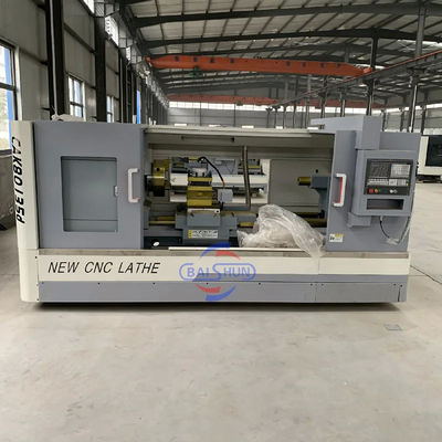 Cnc Lathe Spindle 400mm Yatak Üzerine Swing Flat Yatak Lathe Cnc Masaüstü Torno