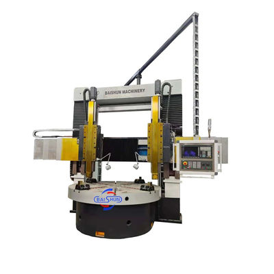 CNC Dikey Torna Tezgahı CK5235 Çift İş Mili 3500mm İş Parçası