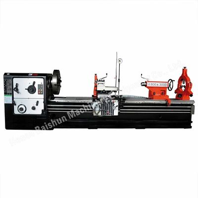Metal Dönüştürme Boşluğu Yatak Motoru Yatay Dönüştürme Makinesi DRO CW6280B