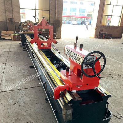 Ağır Güçlü 4 Metre Evrensel Büyük Çaplı Boyut Yatay Metal Döviz Makinesi