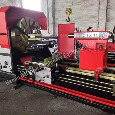 Evrensel Ağır Görevli Büyük Horizontal Döviz Makinesi 1.5 Meter Metal Döviz Fanuc