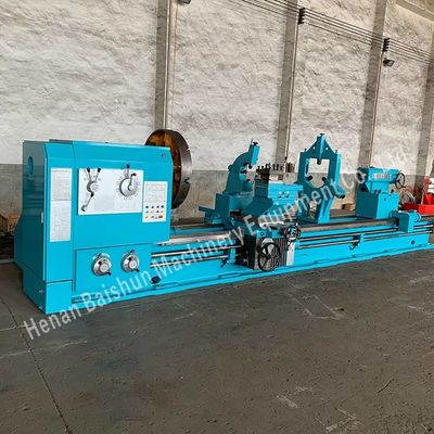 Yatay Metal Döner Makinesi Çark Kutusu Büyük Diametrede Ağır Görevli DRO