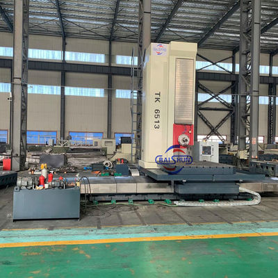 130mm Zemin Tipi Cnc Horizontal Boring Fressing Machine Yüksek Sertlik