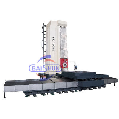 Metal işleme CNC yatay delme ve freze makinesi Büyük tork Yüksek verimlilik