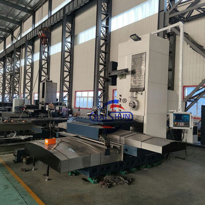 8000kg Yükleme Kapasitesi CNC Metal freze makinesi Zemin Tipi Yatay Freze Makinesi