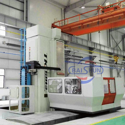 1400*1600 mm Masa Boyutu Çeşitli Modeller için CNC Yatay Bor ve freze makinesi