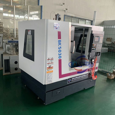 Anahtar yolu CNC Dikey Slot Yapma Makinesi Otomatik BK5040 BK5050 Slot Makinesi