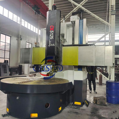 Henan Torno Mecanico Dikey Carousel CK5125 CNC Lates Makine Döner