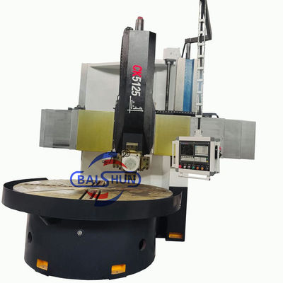 Henan Lathe CK5125 Ağır İşleme Metal Kesme Araçları Dikey CNC Döner Makinesi