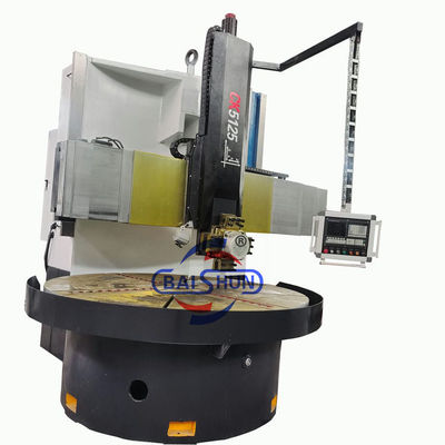 Tek sütun Dikey Turret Döviz CK5125 Büyük Boyut Dikey Dövizler Cnc Dikey Döviz
