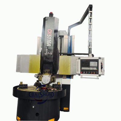 Ağır Kesme Tek Sütun Dikey Döner CK5116 Dikey CNC Döner Döner