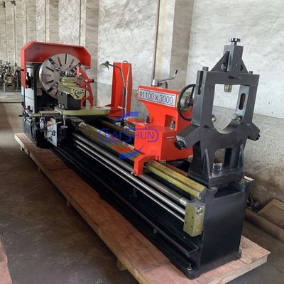 Yüksek hassasiyetli el büyük CW61110 Metal işleme için yatay torna