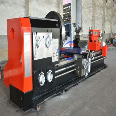Yüksek Hızlı İşleme Tekerleği Metal Bar Yatay Düz Yatak Sıradan Döner