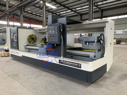 Ağır Görevli Düz Yataklı CNC Döviz Makinesi 4/6m/min X/Z Hızlı Traverse dahil