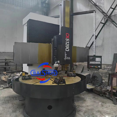CK5120 Metal İşleme Dikey Döviz Makinesi Tek Sütun Dikey CNC Döviz Makinesi