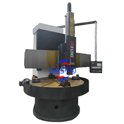 CK5116 VTL Makine Torno Tek Sütunlu CNC Dikey Dönüştürme Dönüştürme