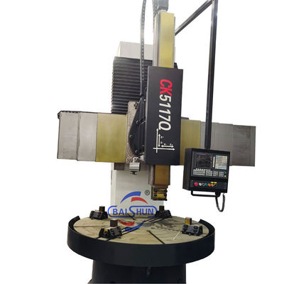 Otomatik CK5117 CNC Dikey Turret Döner Makinesi Metal Döner Döner