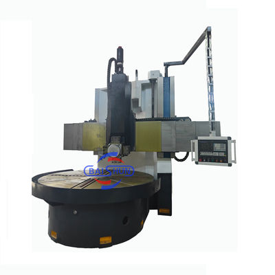 Ağır Görevli Cnc CK5125 Tek Sütun Dikey Döner Makinesi Cnc Vtl Makinesi