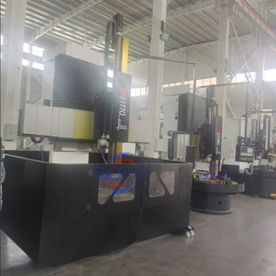 CK5117 VTL Metal Tek Sütunlu CNC Dikey Döner Merkezi Döner Makinesi
