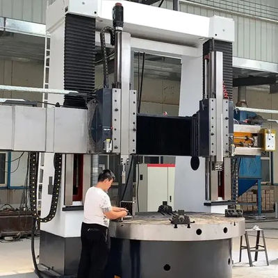Yüksek Statik ve Dinamik Sertlik Metal İşleme için Ağır Görevli VTL CNC Dikey Dönüştürme Makinesi