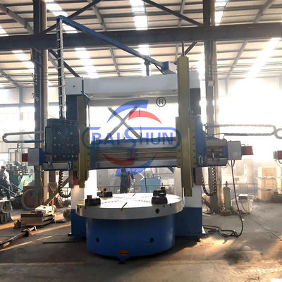 Geleneksel Çift Sütun Dikey Döner Büyük Seyahat Cnc Döner Masa Siemens