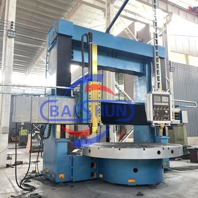 Ağır Yük Kapasitesi CNC Dikey Döner Makinesi 32 tona kadar iş parçasını çevirmek için ağır görevli metal kesimi
