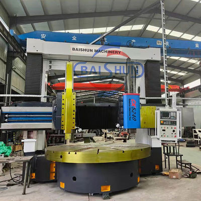 Çevre Ram Tornos Para Metal Çift Sütunlu CNC Dikey Döner Makine Araç Postaları Metal Dönüştürme için