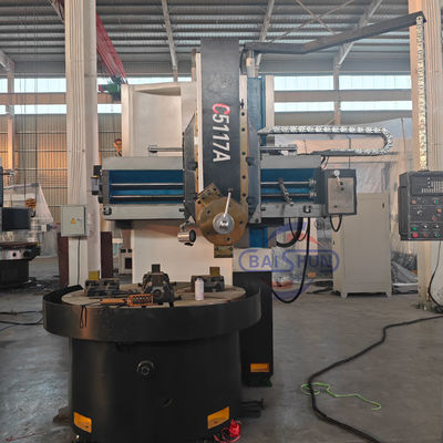 Yüksek Hassasiyetli Tek Taretli Dikey Torna Makinesi 1600Mm Yeni Geleneksel Metal