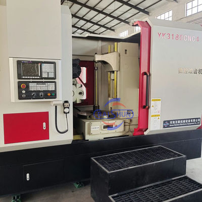 YK3150G Yüksek Hızlı Metal Kesme 8 Modüllü CNC Delek Hobbing Makinesi