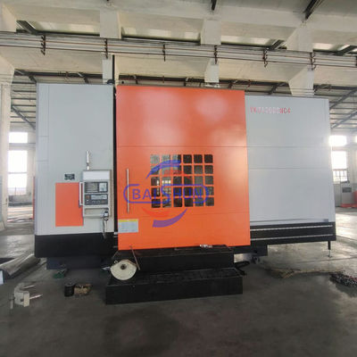 Otomatik Dikey Yüksek Hızlı CNC 10 Modül Düğme Hobbing Makinesi