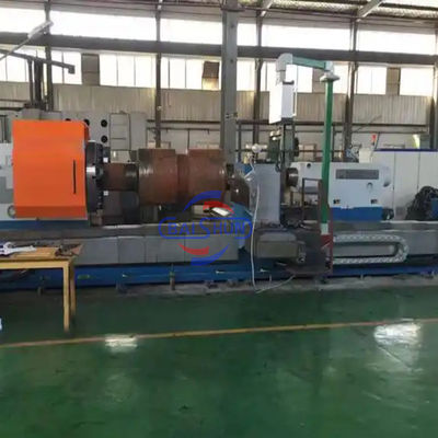 5m yatay büyük delme döşeme CNC yuvarlama döşeme makinesi yuvarlama işleme