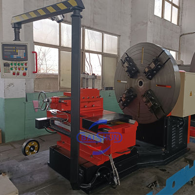 Profesyonel Büyük Swing Horizontal CNC Dönüştürme için Dönüştürme 3000 mm Flange