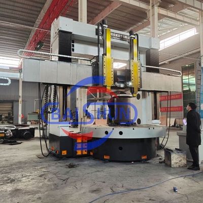 Endüstriyel CNC Dikey Dönüştürme Makinesi, C Ekseni ve Çift Sütun Yapısı ile Büyük Diametrede Dönüştürme