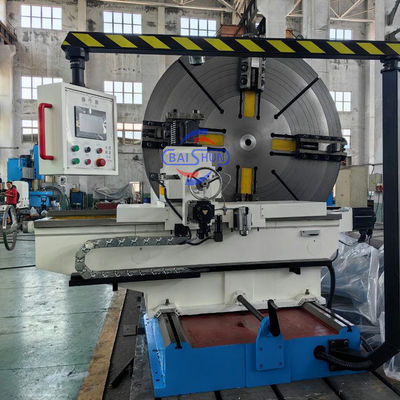Alüminyum kalıp flange lathe işleme için özelleştirilmiş yüz döşeme makinesi