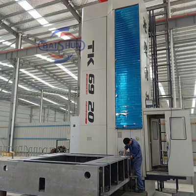 Boring Mills 4 Eksenli CNC Boring ve frezing Makine 360 Dereceli Yatay Evrensel frezing makines