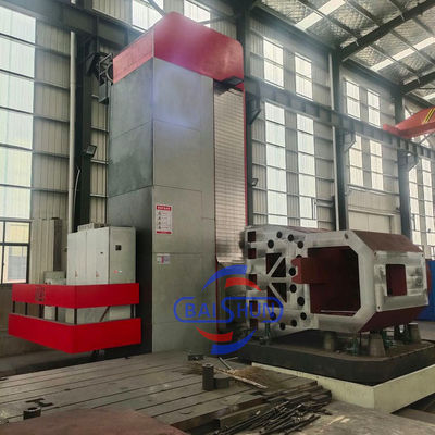 Derin delik delme CNC Döner Masa Yatay Zemin Tipi Siemens Sistemi ile Boring Mill