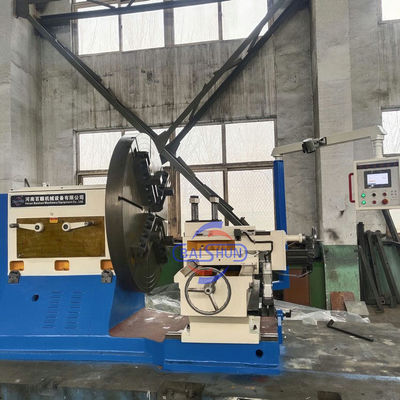 Büyük çaplı profesyonel PLC Zemin Tipi Flange Dönüşü Yatay Yüz Dönüş Makinesi