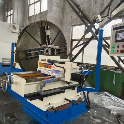 Yatay Zemin Tipi Flange Dönüştürme Yüzü Lathe Metal Flange İşleme için