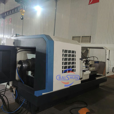 QK1325 Akıllı Otomatik Horizontal Düz Yatak CNC Çift Çak Boru Döşeme Döner