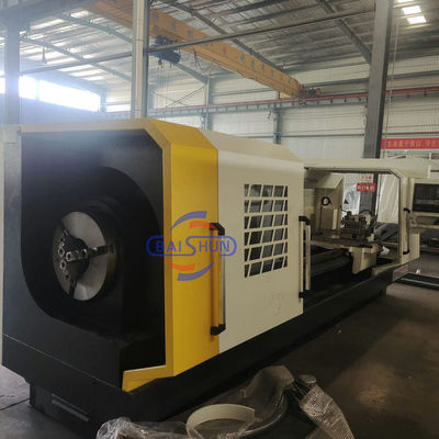 Ağır Görevli Çift Chuck Yağ Ülke Metal Dönüştürme İşleri CNC Boru Dönüştürme Döviz