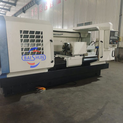QK1327X1500 CNC Boru Diş Açma Torna Tezgahı 280mm Mil Boğazı 800mm Salıncak
